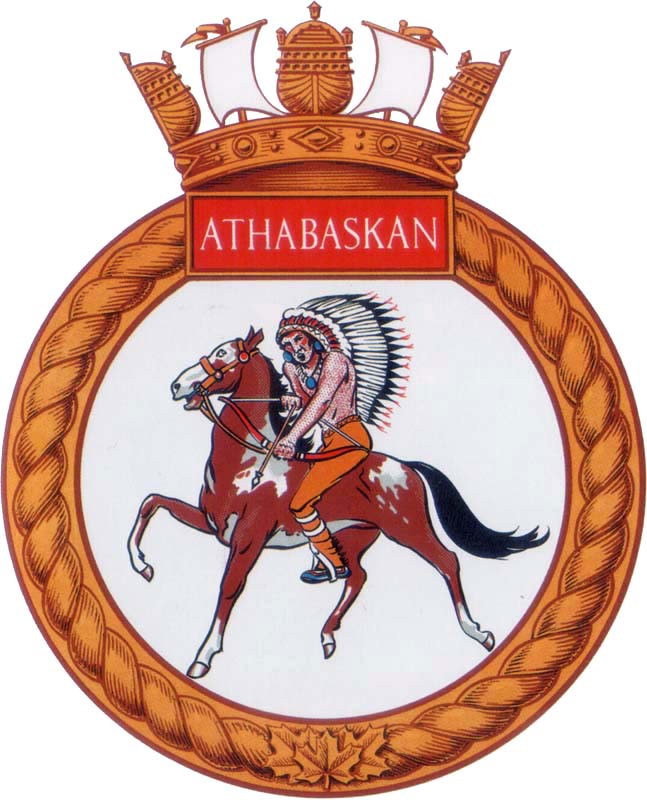 HMCS ATHABASKAN Badge