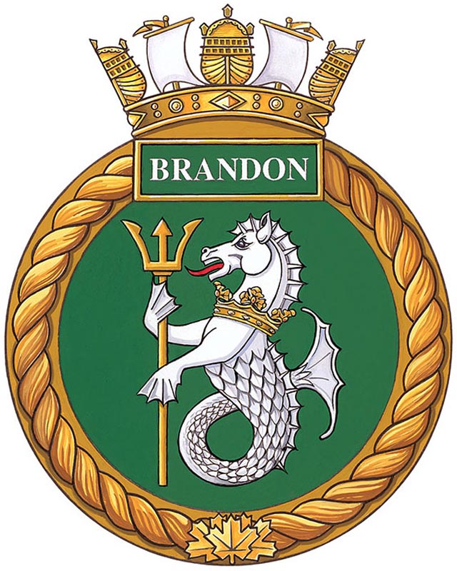 HMCS BRANDON Badge