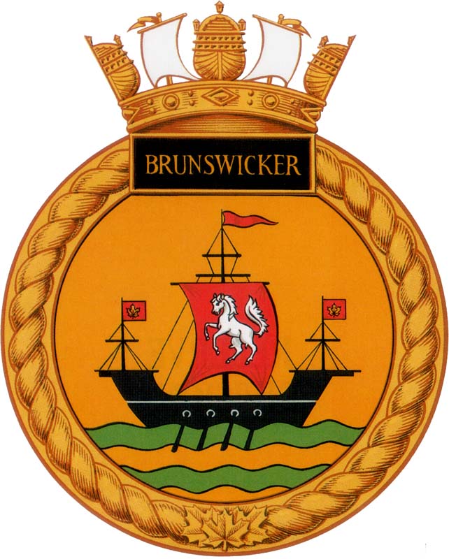 HMCS BRUNSWICKER Badge