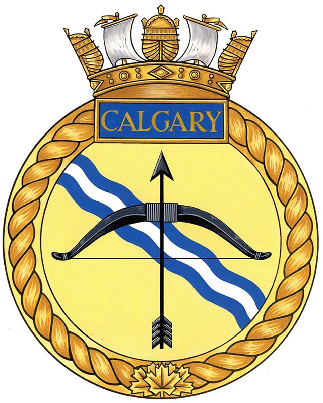 HMCS CALGARY Badge