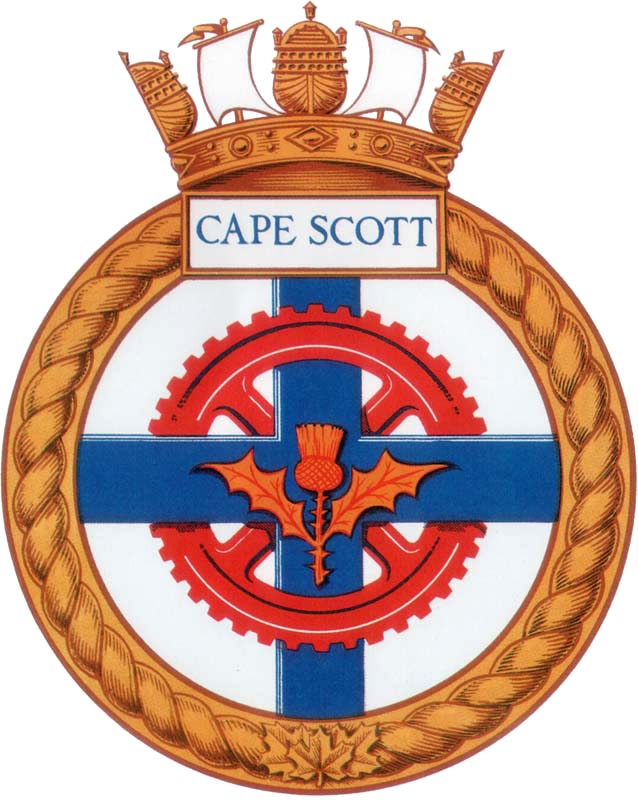 HMCS CAPE SCOTT Badge