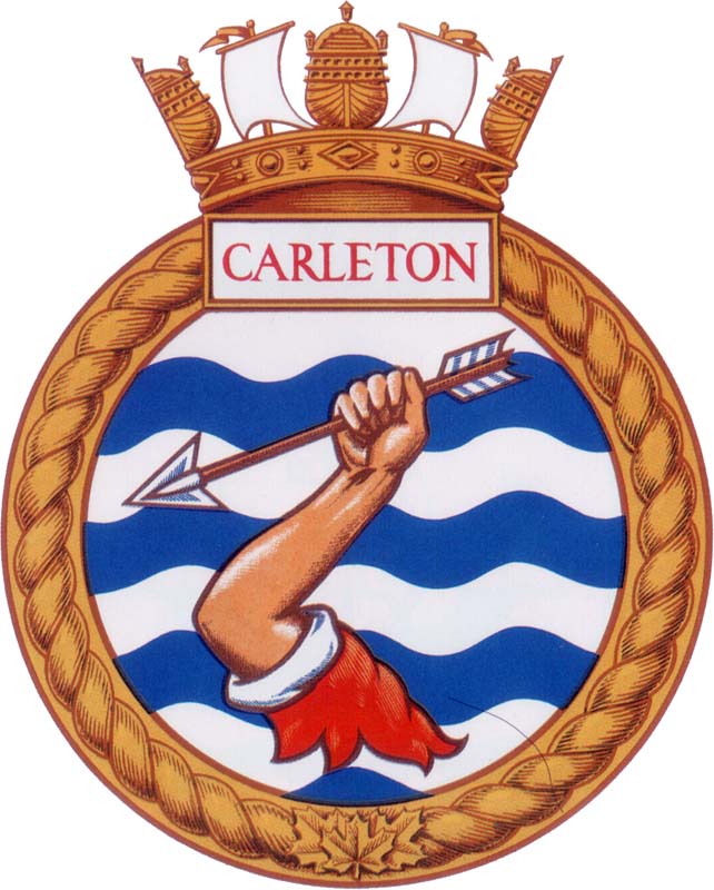 HMCS CARLETON Badge