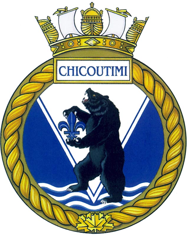 HMCS CHICOUTIMI Badge