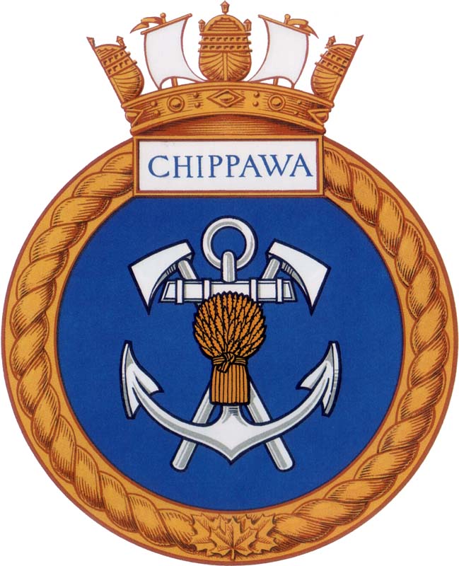 HMCS CHIPPAWA Badge