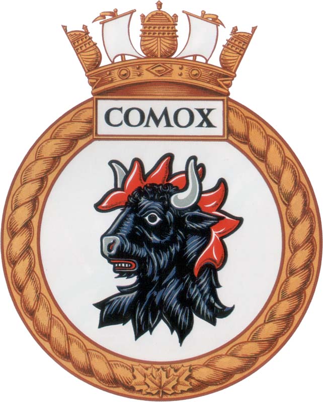 HMCS COMOX Badge
