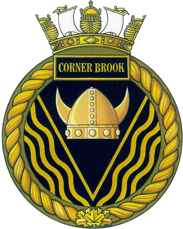 HMCS CORNER BROOK Badge