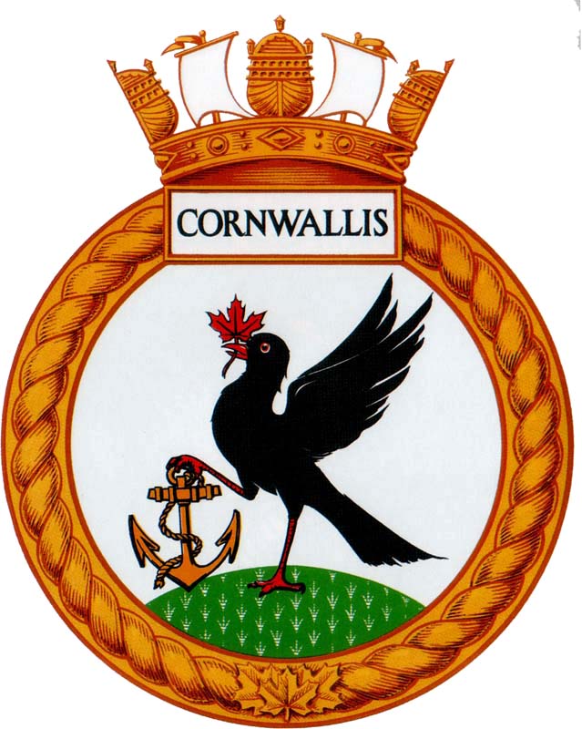 HMCS CORNWALLIS Badge