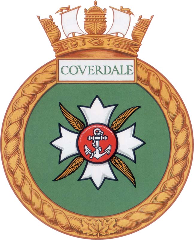 HMCS COVERDALE Badge