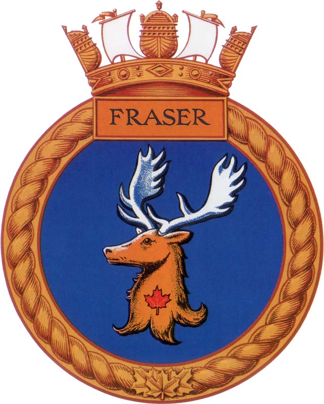 HMCS FRASER Badge