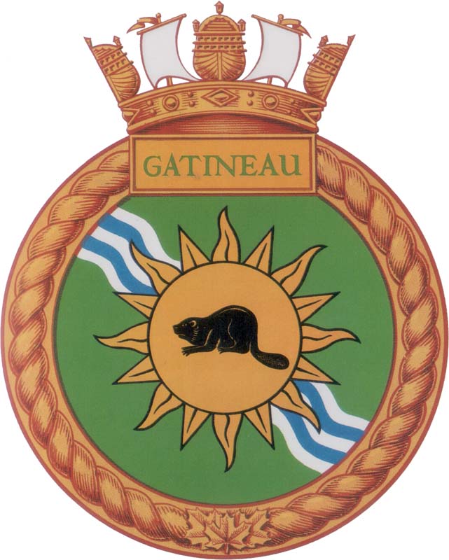 HMCS GATINEAU Badge