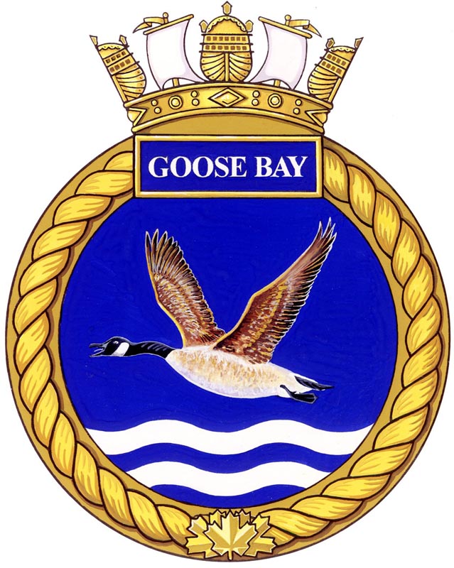 HMCS GOOSE BAY Badge