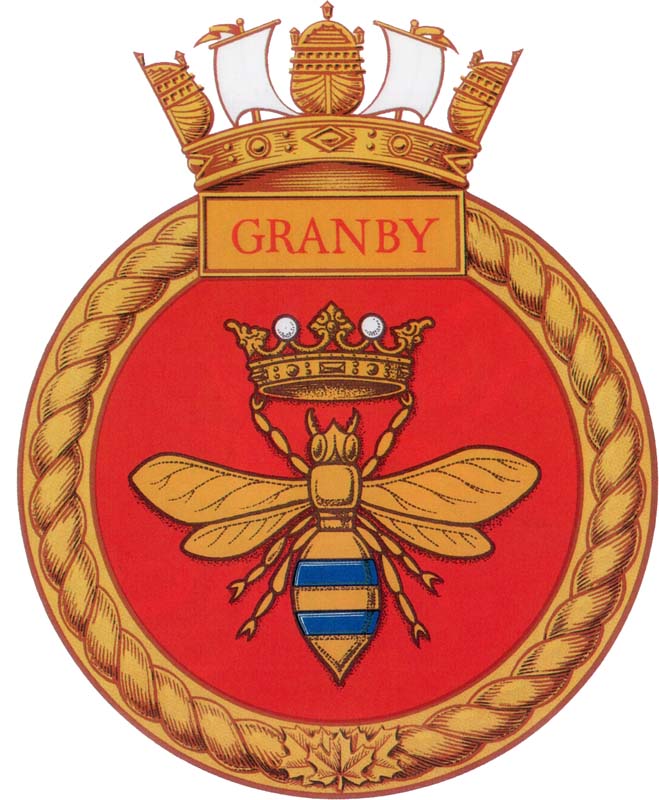 HMCS GRANBY Badge