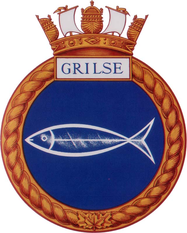 HMCS GRILSE  Badge