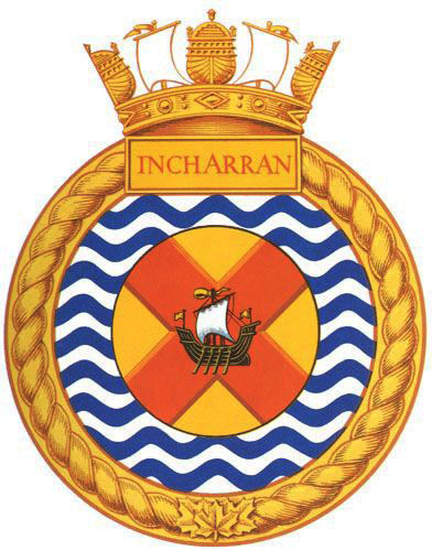 HMCS INCH ARRAN Badge