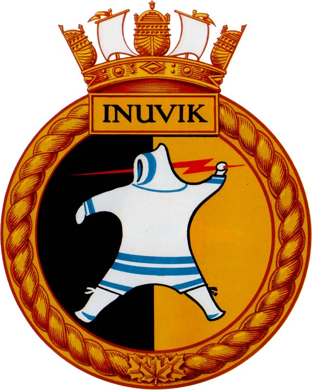 HMCS INUVIK Badge