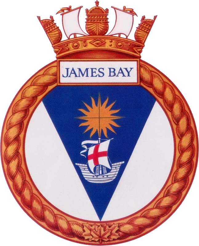 HMCS JAMES BAY Badge