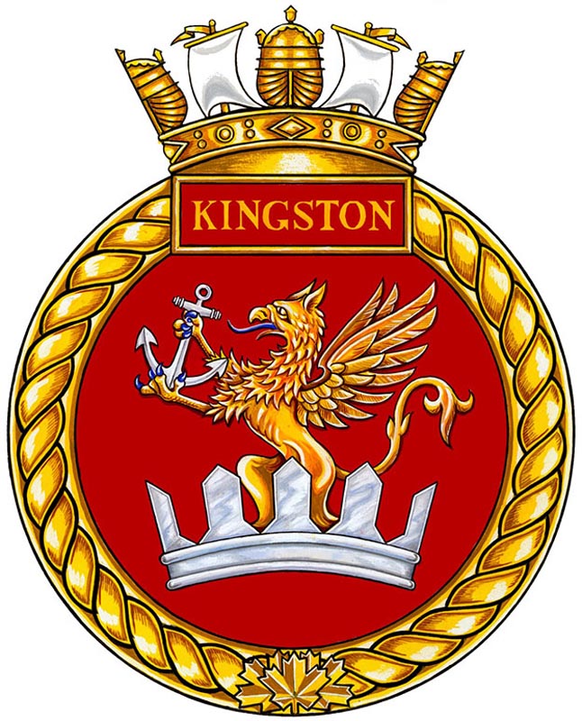 HMCS KINGSTON Badge