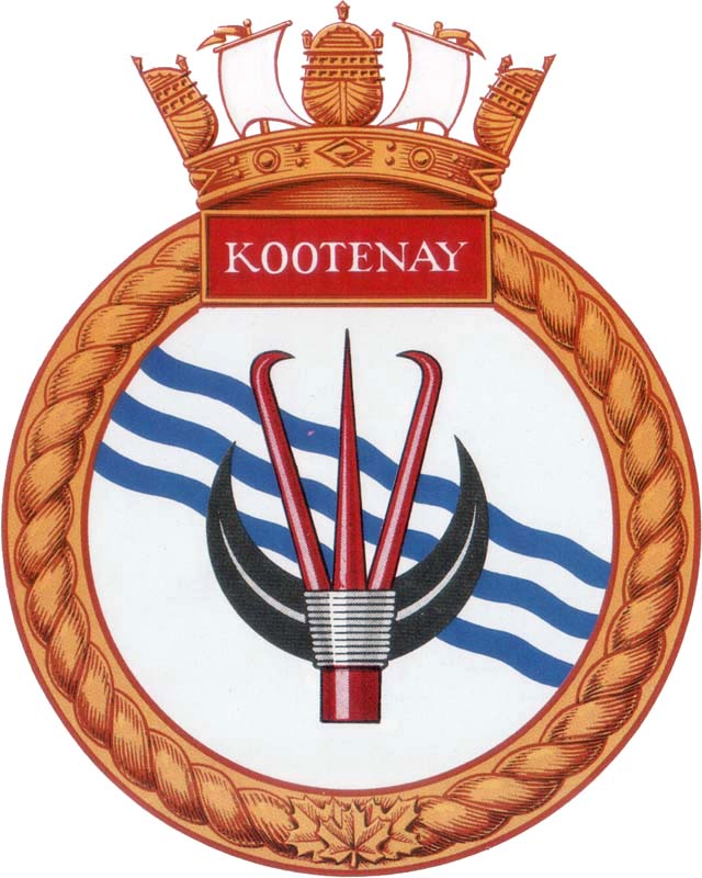 HMCS KOOTENAY  Badge