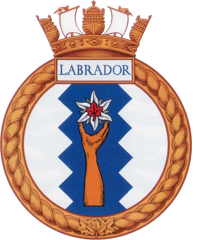 HMCS LABRADOR Badge