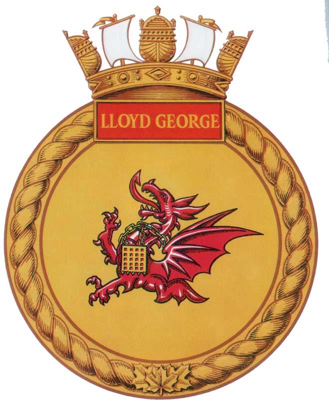 HMCS LLOYD GEORGE Badge