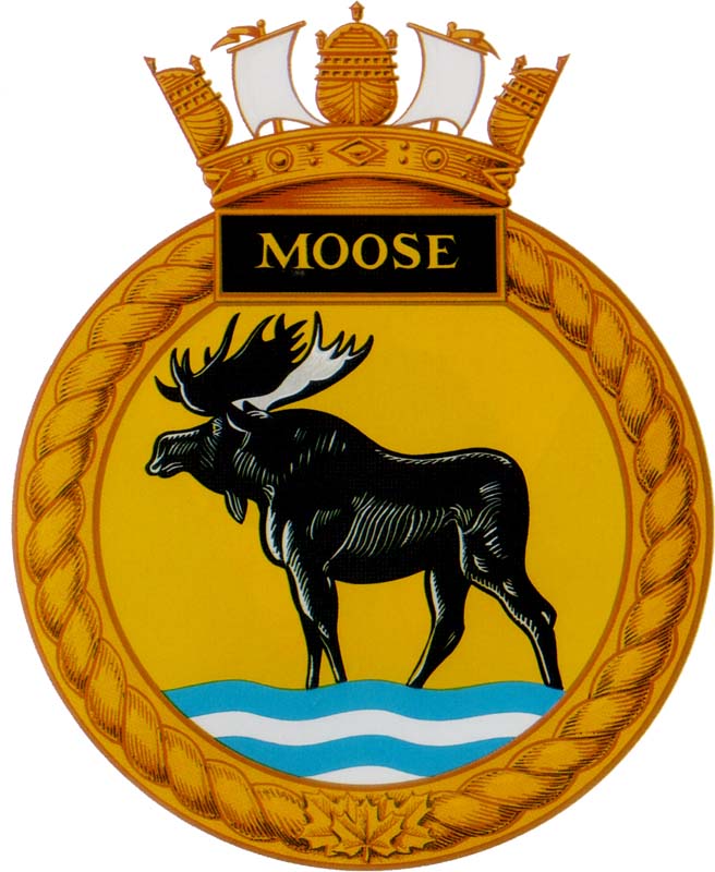 HMCS MOOSE Badge