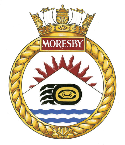 HMCS MORESBY Badge