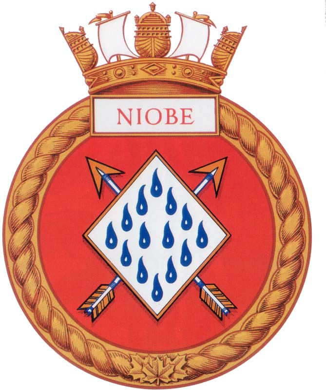 HMCS NIOBE Badge