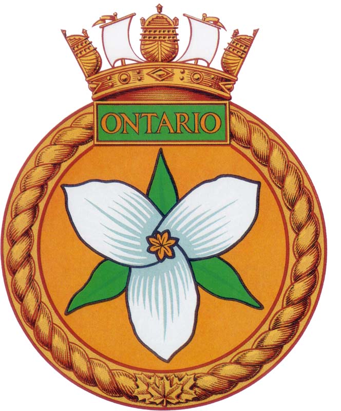 HMCS ONTARIO Badge
