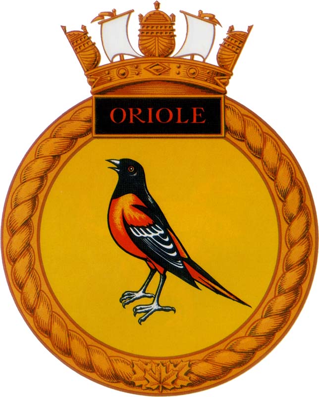 HMCS ORIOLE Badge