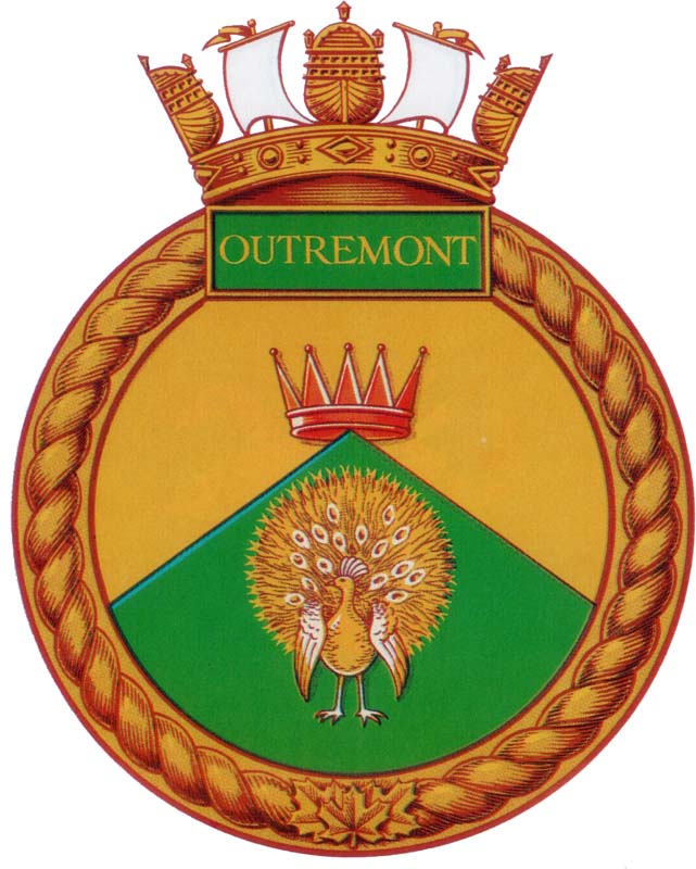 HMCS OUTREMONT Badge