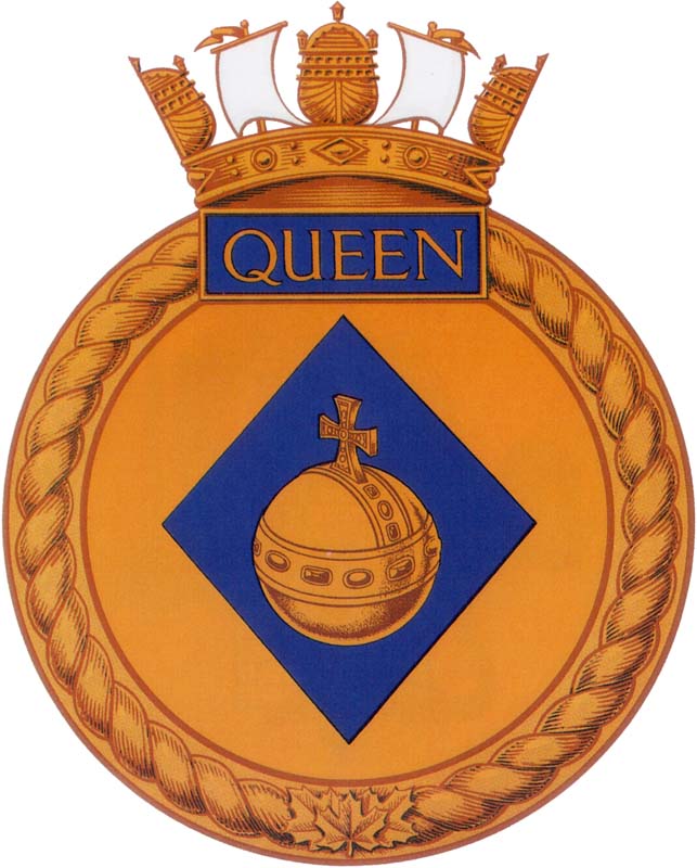 HMCS QUEEN Badge