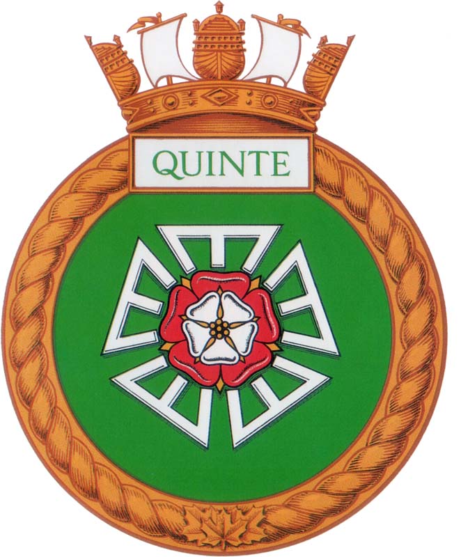 HMCS QUINTE Badge