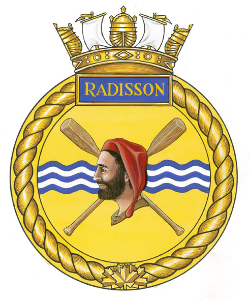 HMCS RADISSON Badge