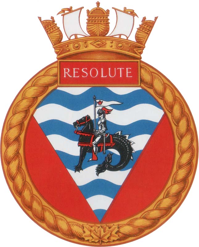 HMCS RESOLUTE Badge