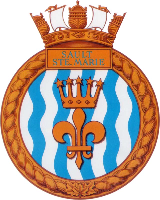 HMCS SAULT STE. MARIE Badge