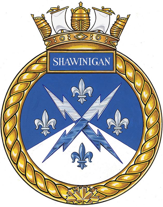 HMCS SHAWINIGAN Badge