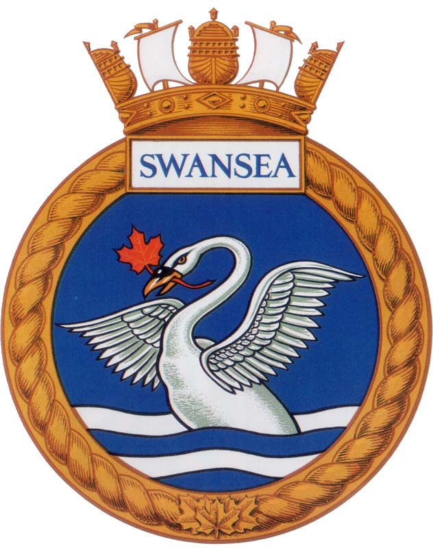 HMCS SWANSEA Badge