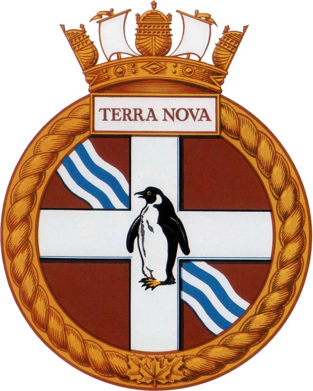 HMCS TERRA NOVA Badge