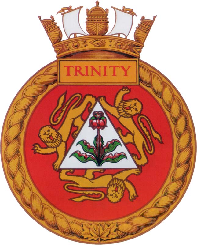 HMCS TRINITY Badge