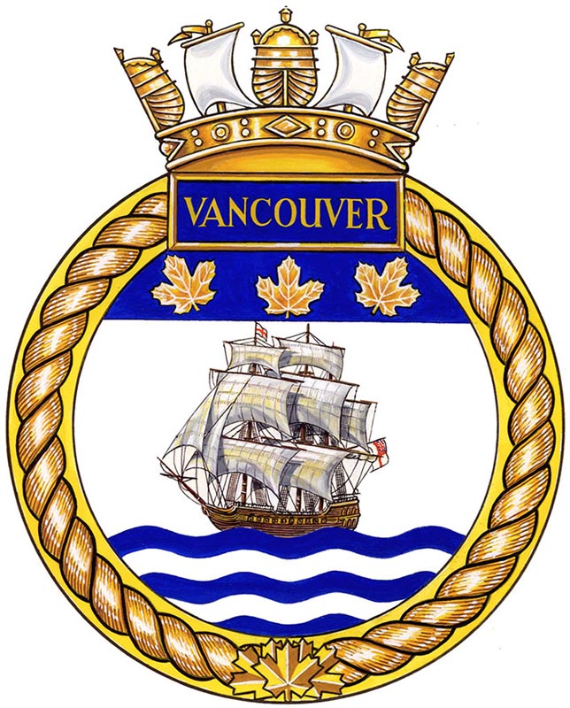 HMCS VANCOUVER Badge