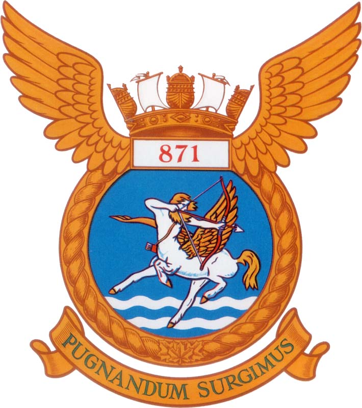 VF-871 Naval Air Squadron Badge