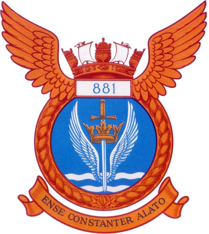 VS-881 Naval Air Squadron Badge