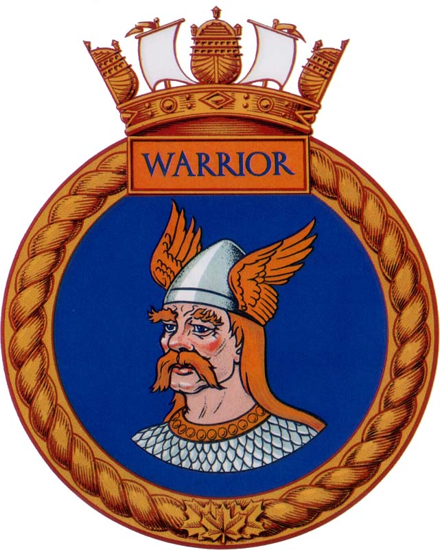 HMCS WARRIOR Badge