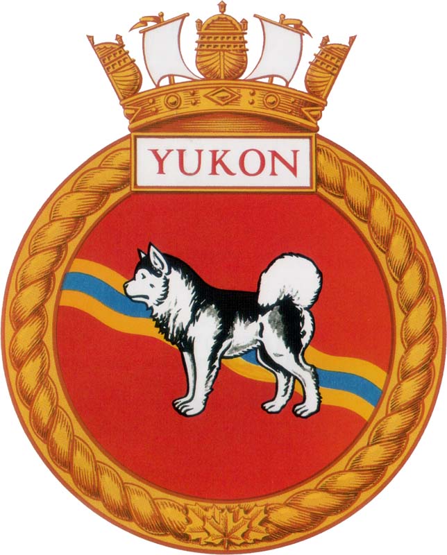 HMCS YUKON Badge