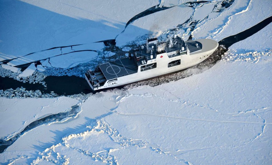 Arctic Offshore Patrol Ship HMCS Harry DeWolf (AOPV 430)
