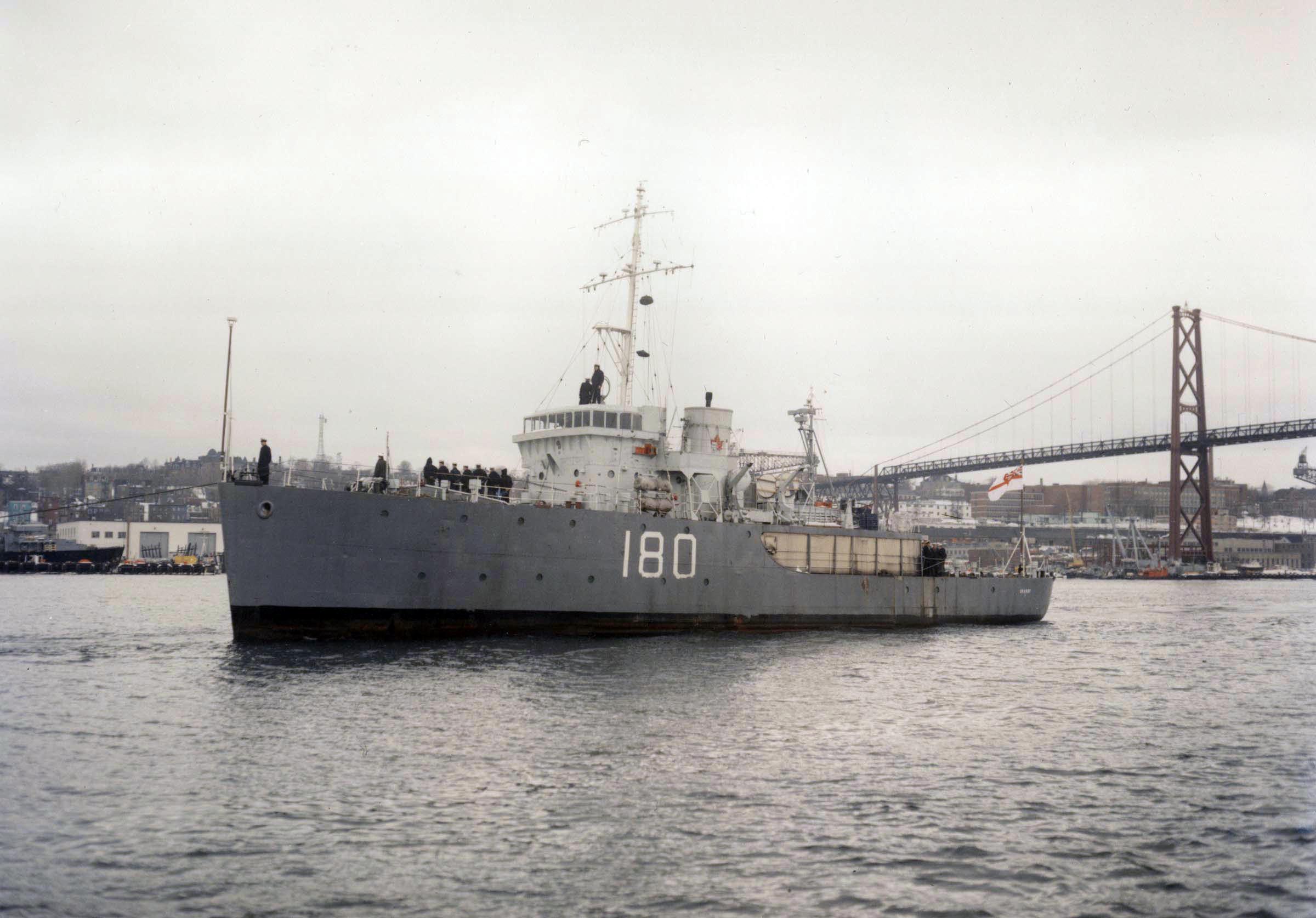 HMCS GRANBY Post-war.