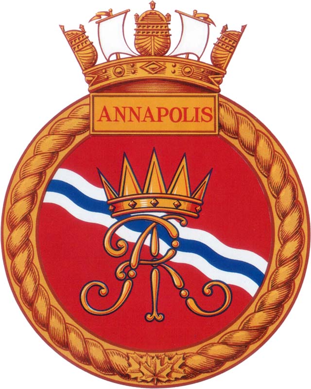 HMCS ANNAPOLIS Badge Royal Canadian Navy
