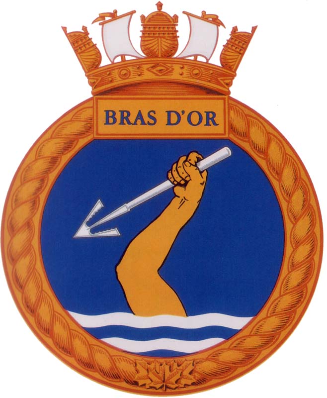 HMCS BRAS D'OR  Badge