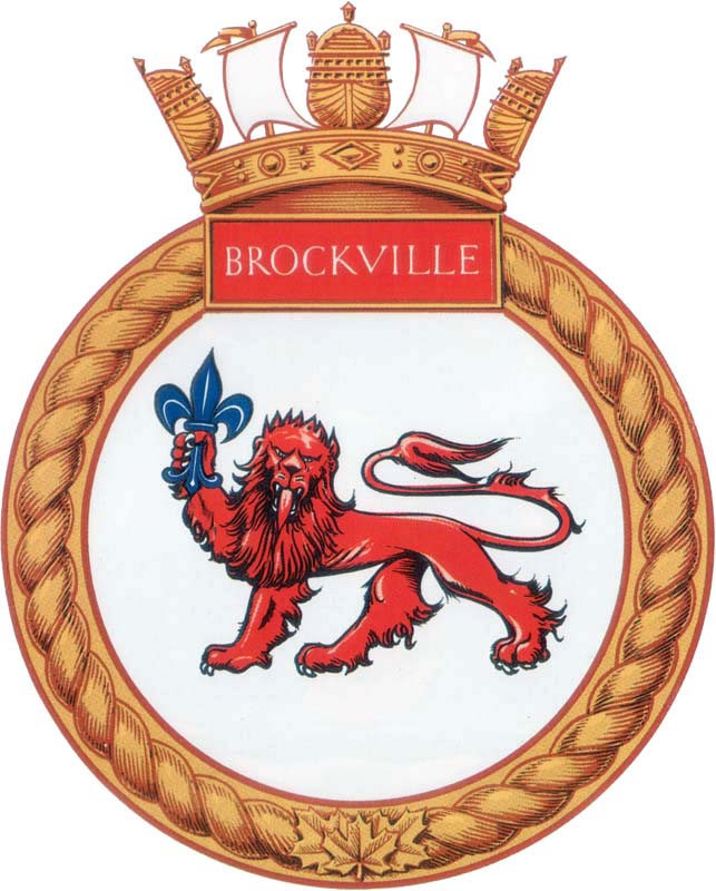 HMCS BROCKVILLE Badge