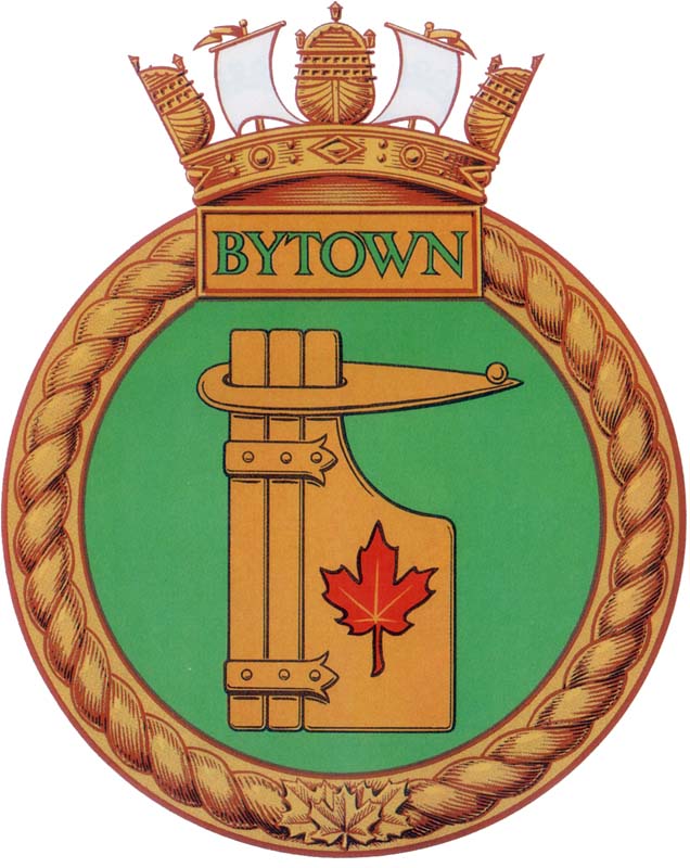 HMCS BYTOWN Badge
